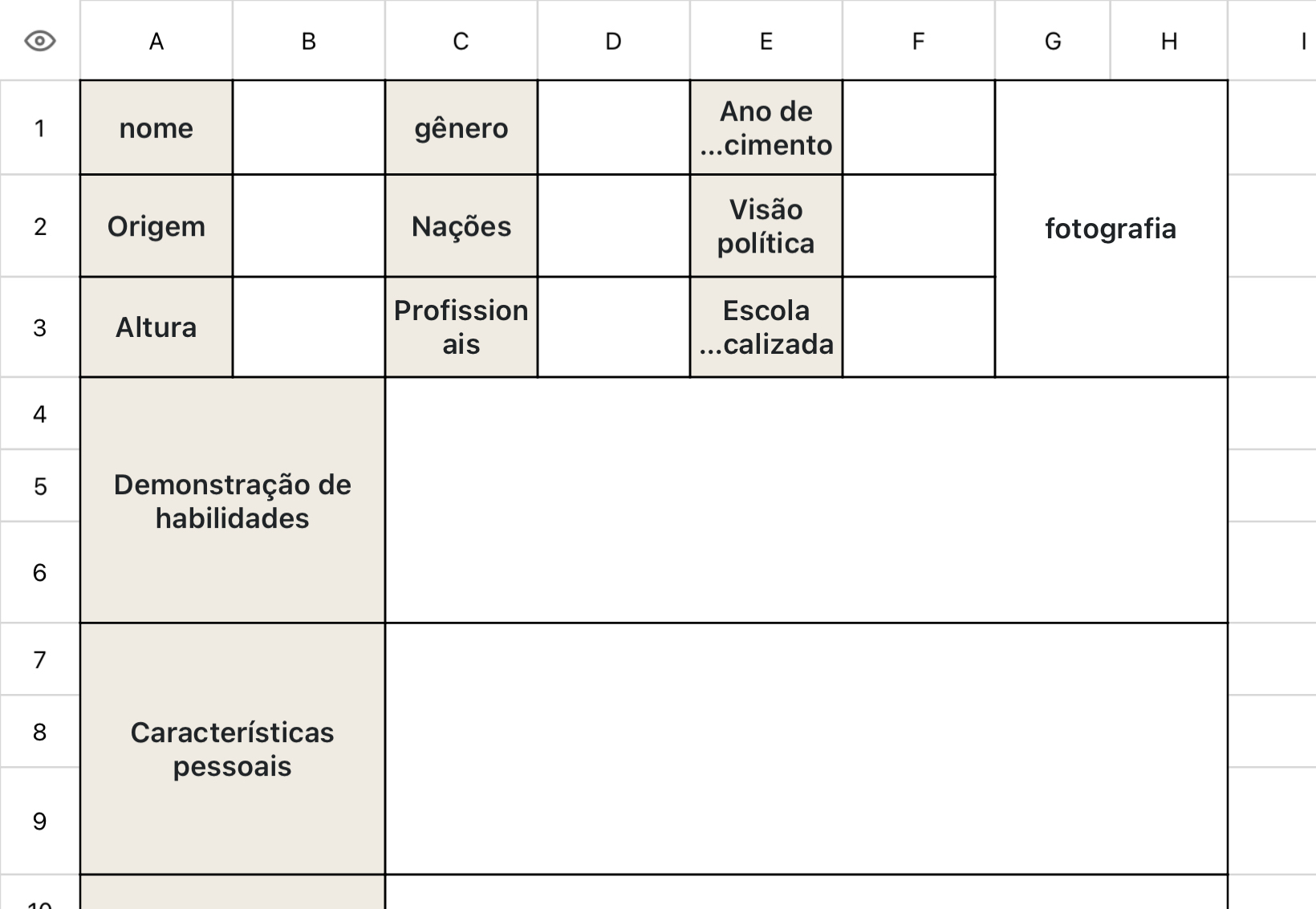 Currículo da Sociedade Universitária